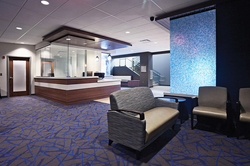 Central Ohio Urology surgery center lobby